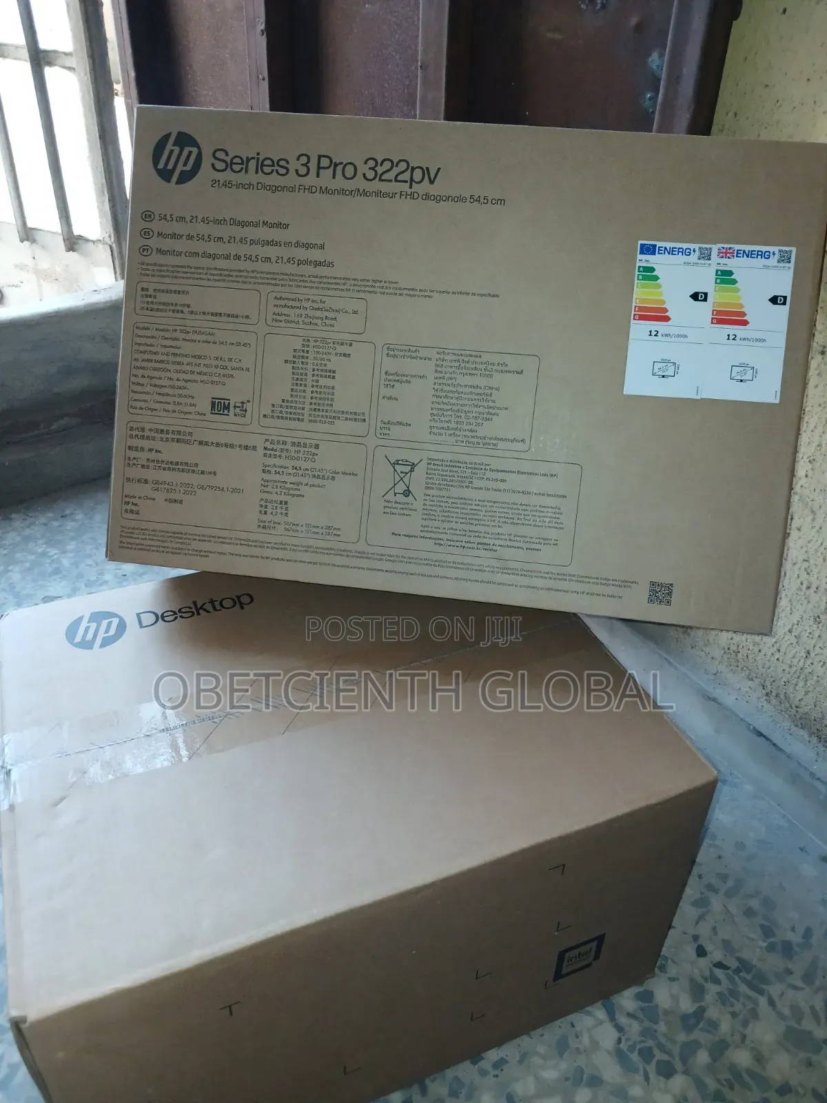 New Desktop Computer HP 8GB Intel Core i3 SSD 512GB
