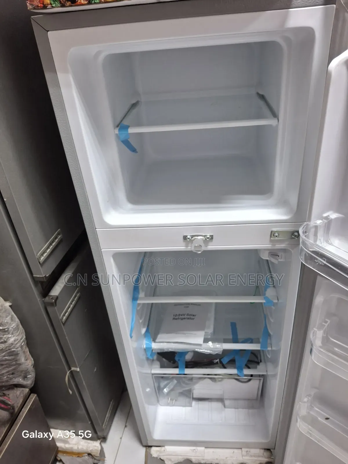 Yohako 158L AC/DC Solar Refrigerator /DC_12V/24V