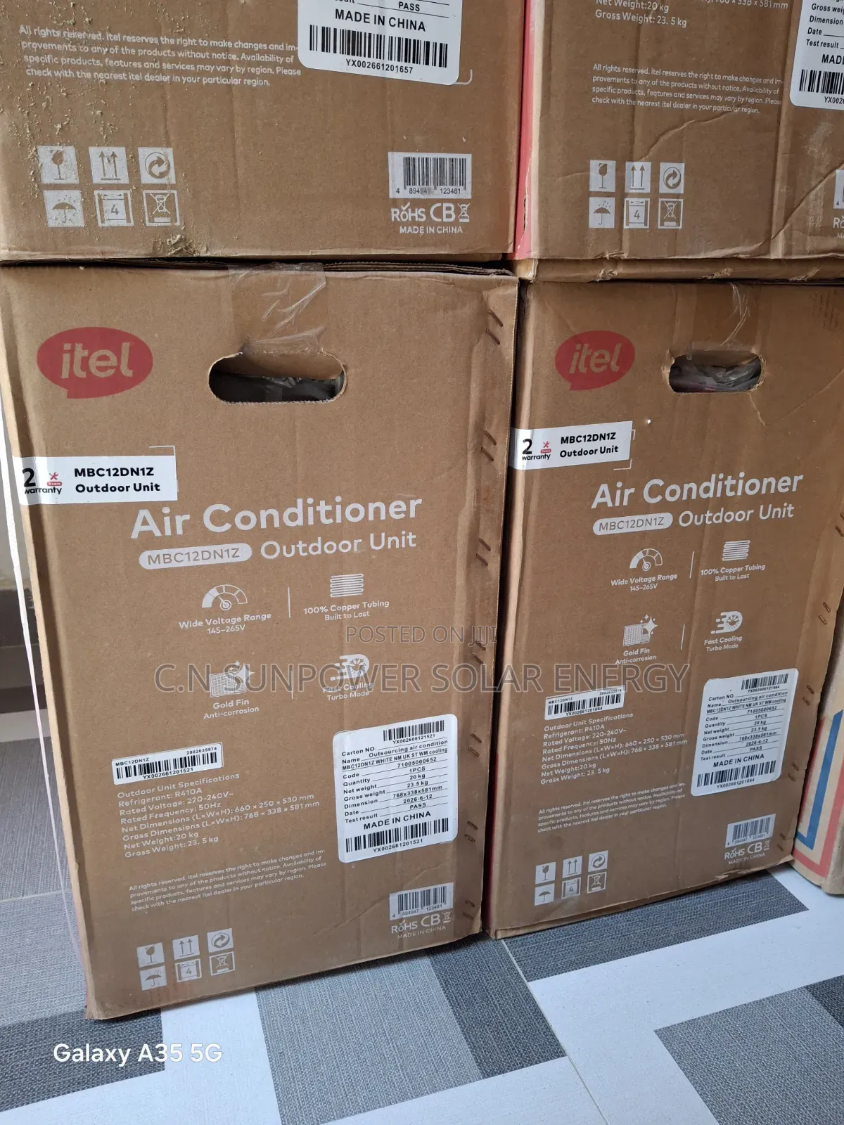 Itel 1.5HP DC Inverter Split Air Conditioners