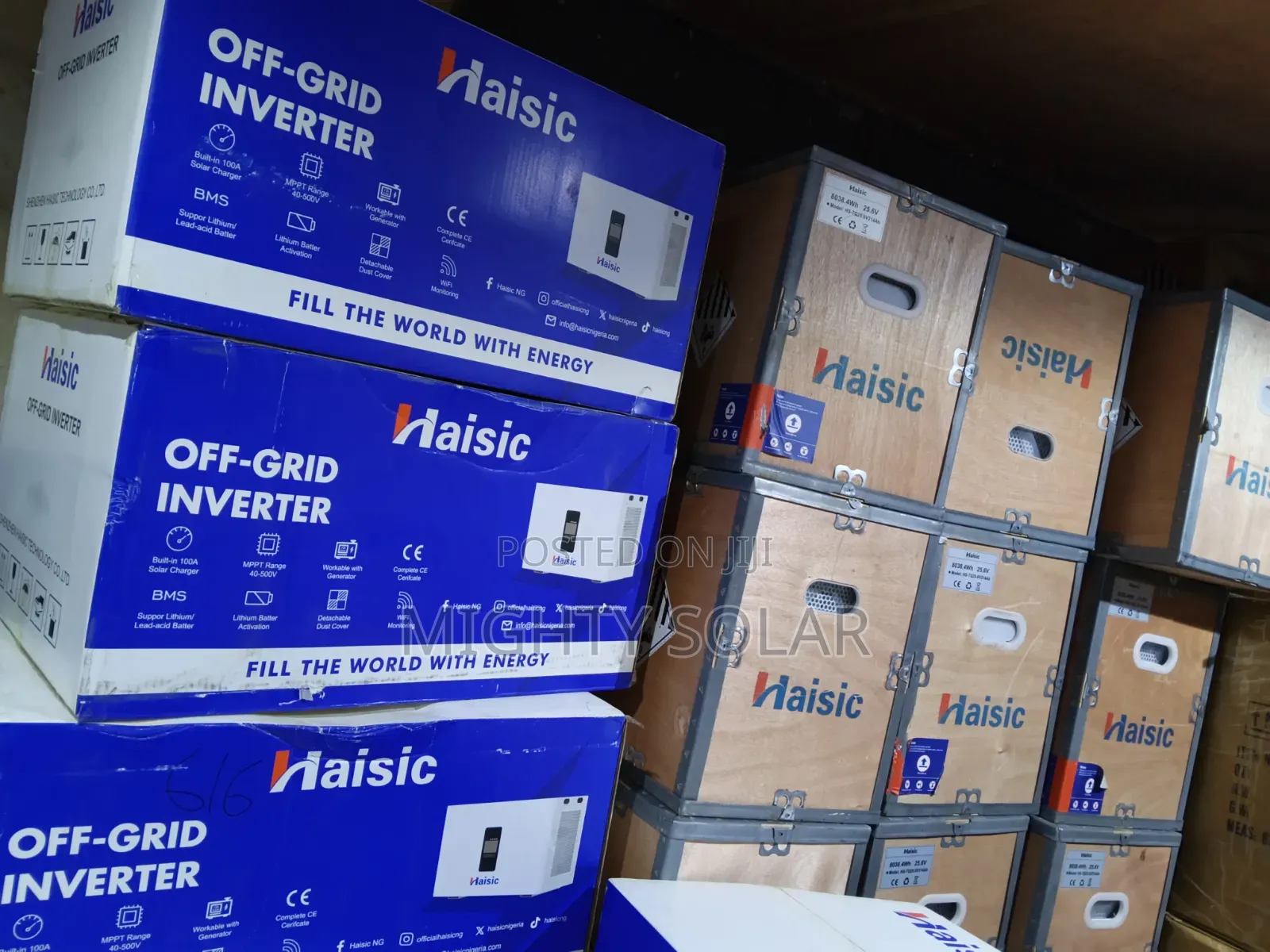 8kwh HAISIC All in One Solar Generator