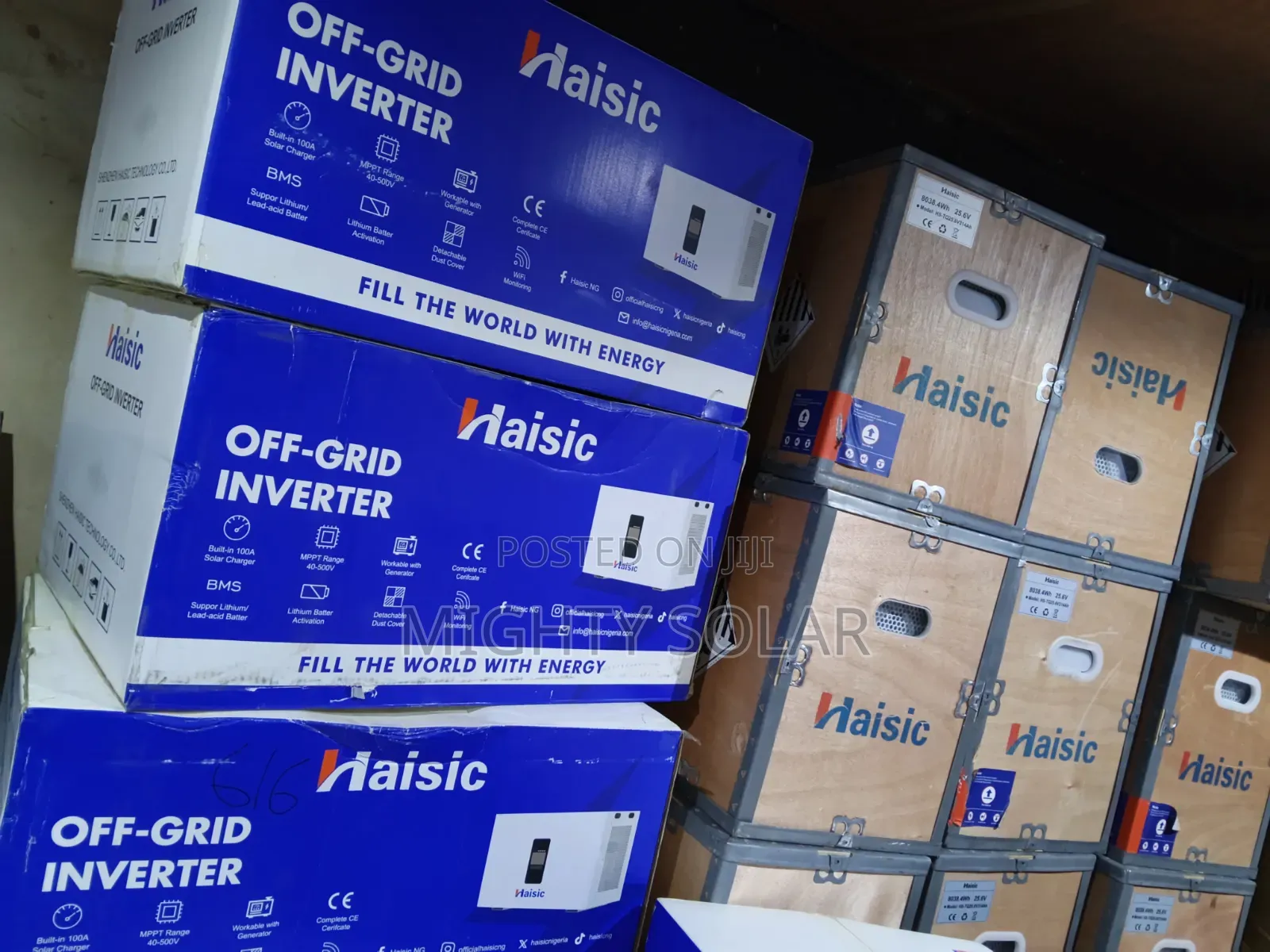 8kwh HAISIC All in One Solar Generator