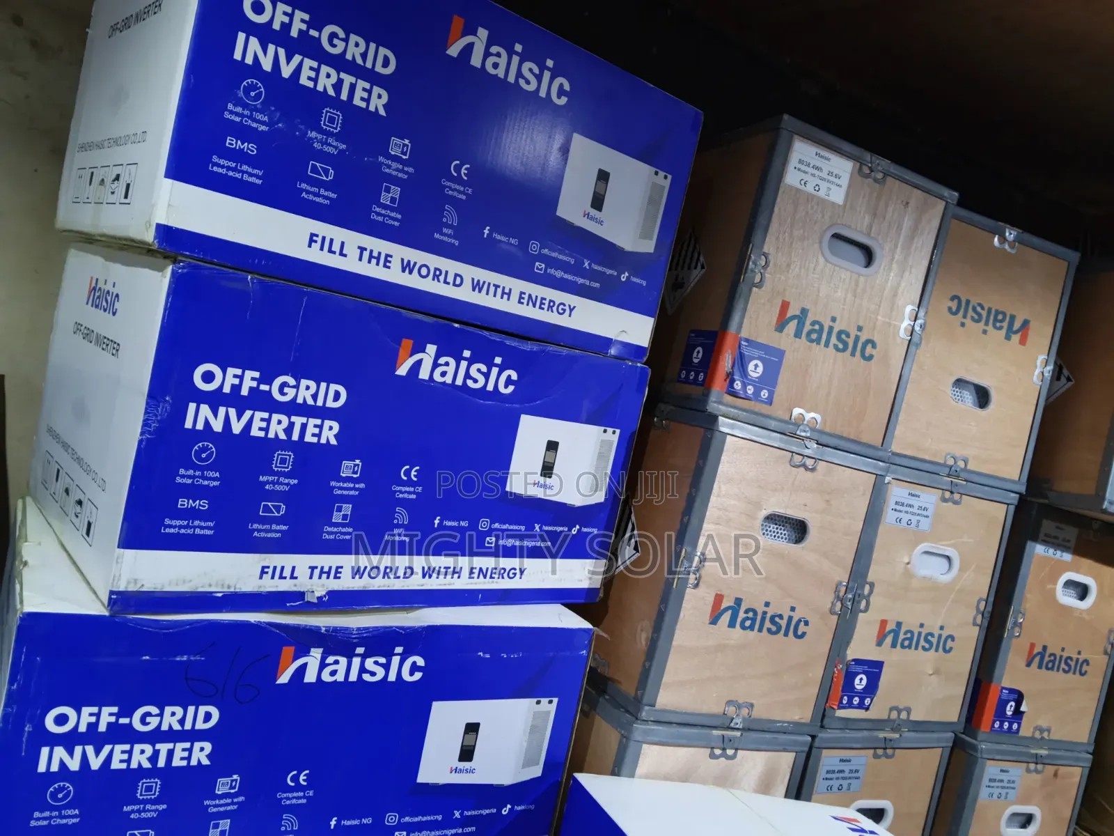 8kwh HAISIC All in One Solar Generator