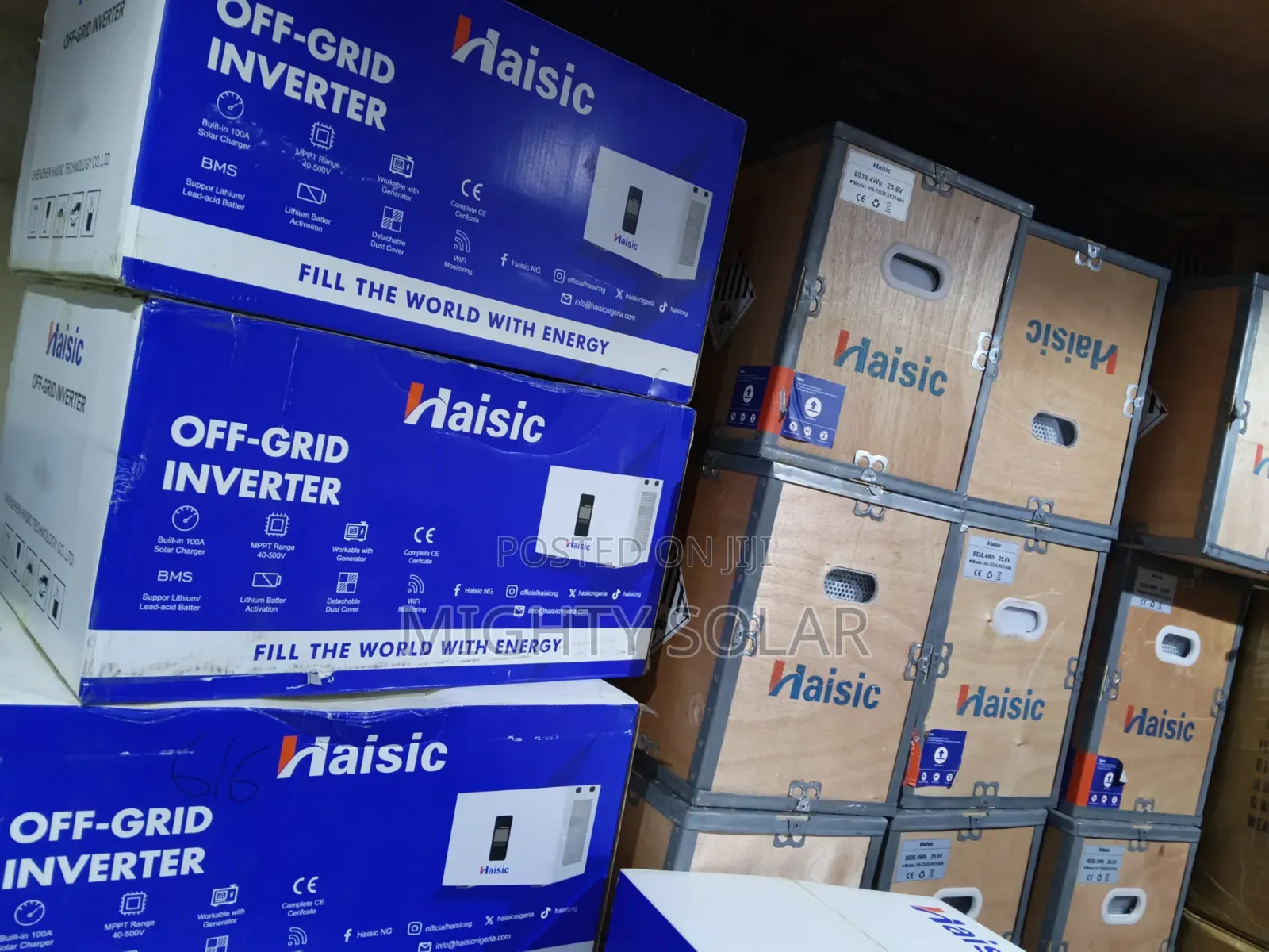8kwh HAISIC All in One Solar Generator