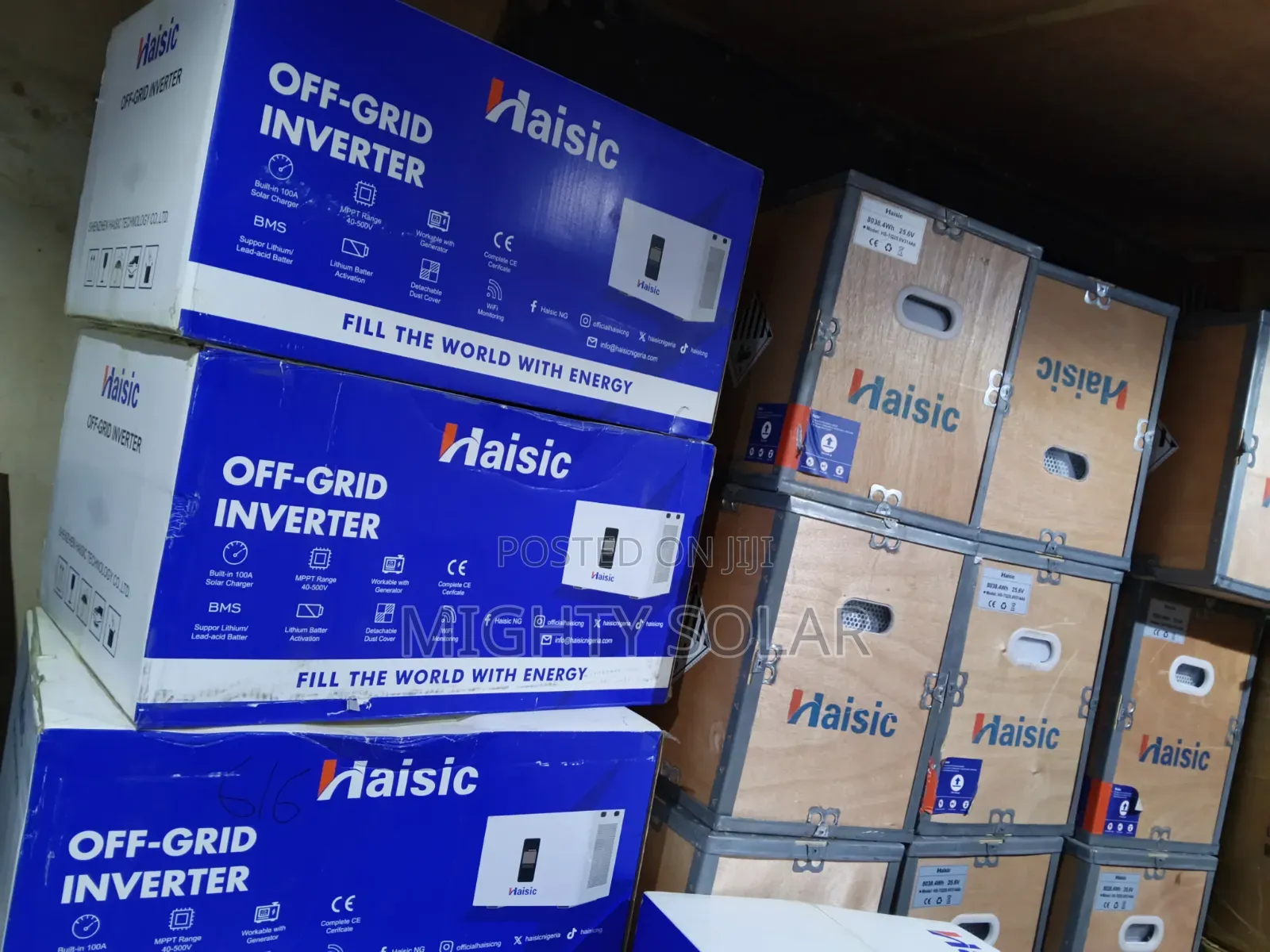 8kwh HAISIC All in One Solar Generator
