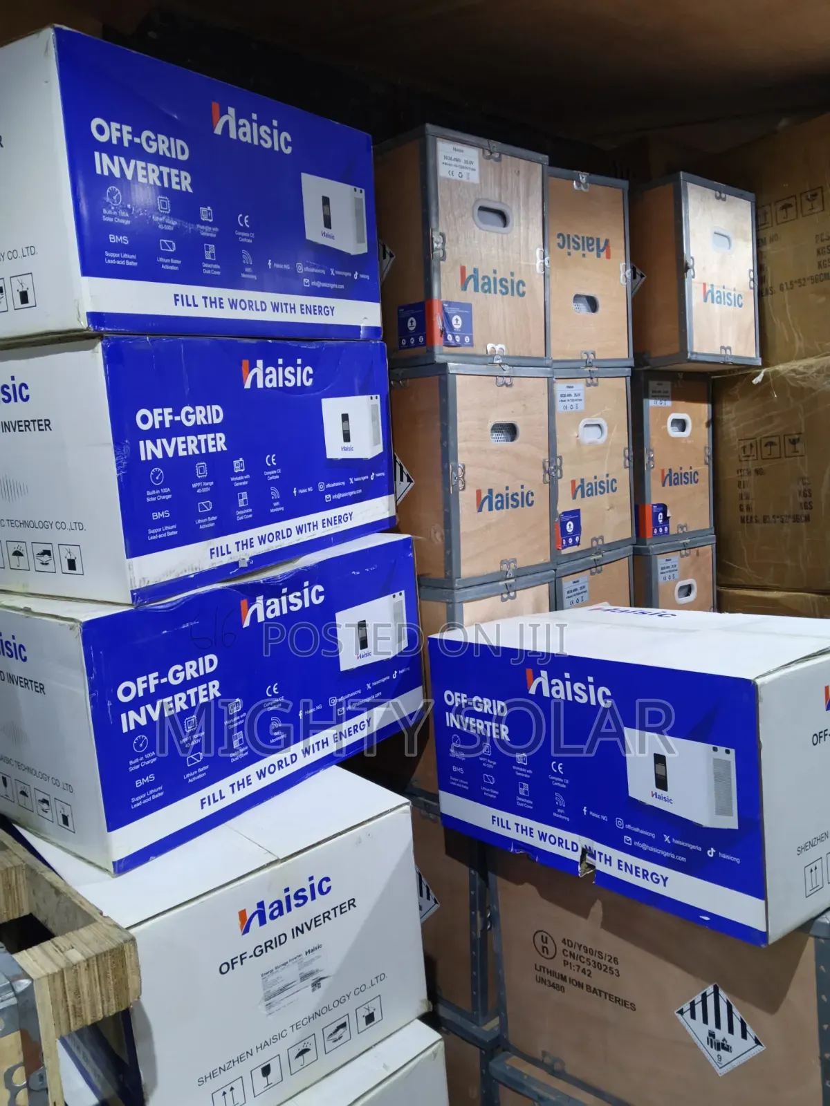 8kwh HAISIC All in One Solar Generator