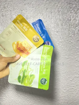Facial Sheet Mask for Skin Hydration and Self-Care