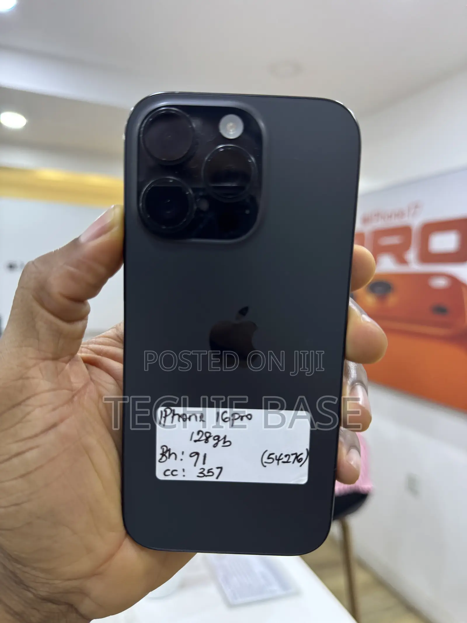 Apple iPhone 16 Pro 128 GB Black