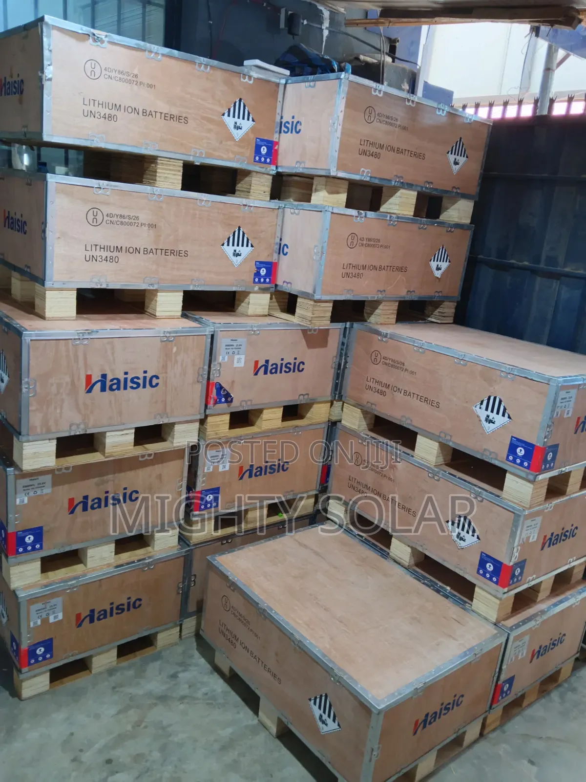 9kwh 24v HAISIC Lithium Ion Battery