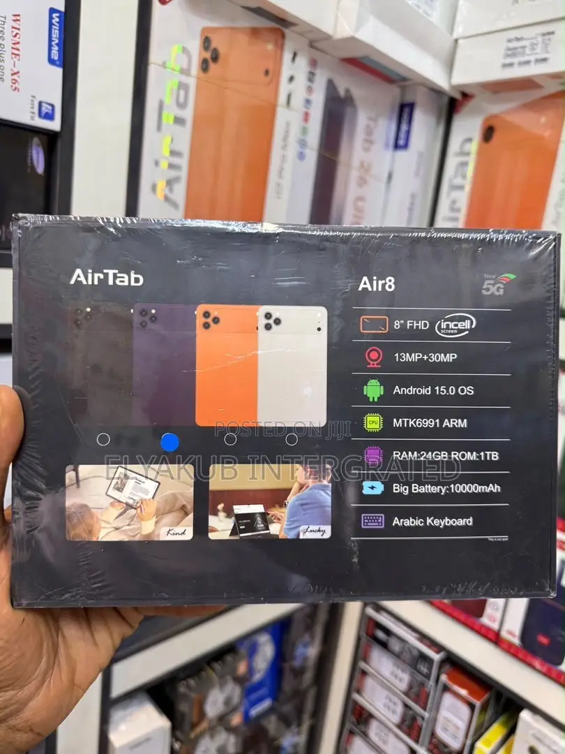 New AirTab Air8 Pro 128 GB Black