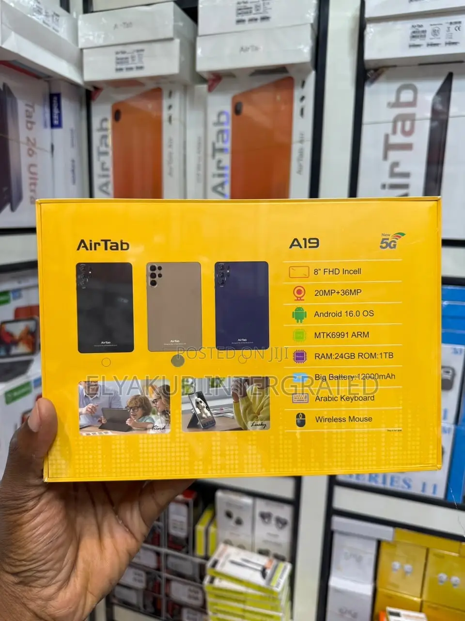 New AirTab Air8 Pro 128 GB Black