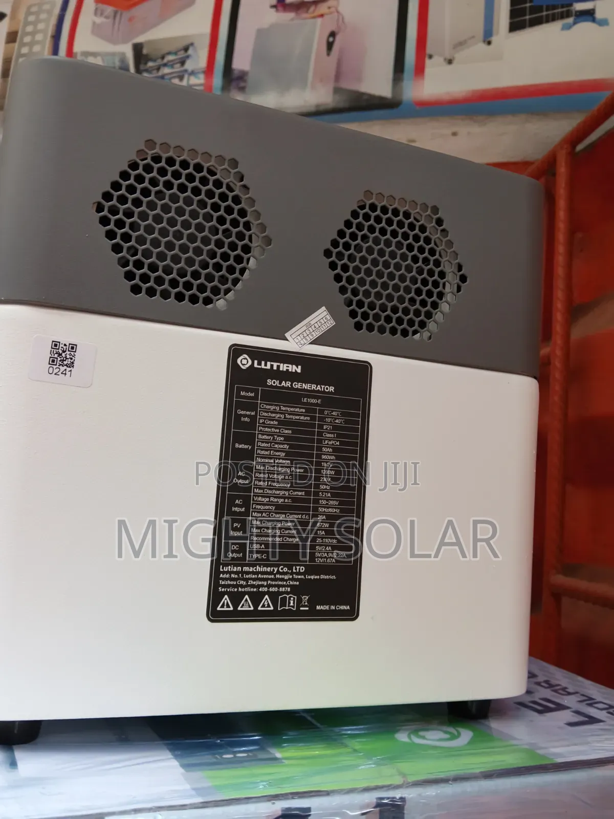 2624kwh Lutian Solar Generator