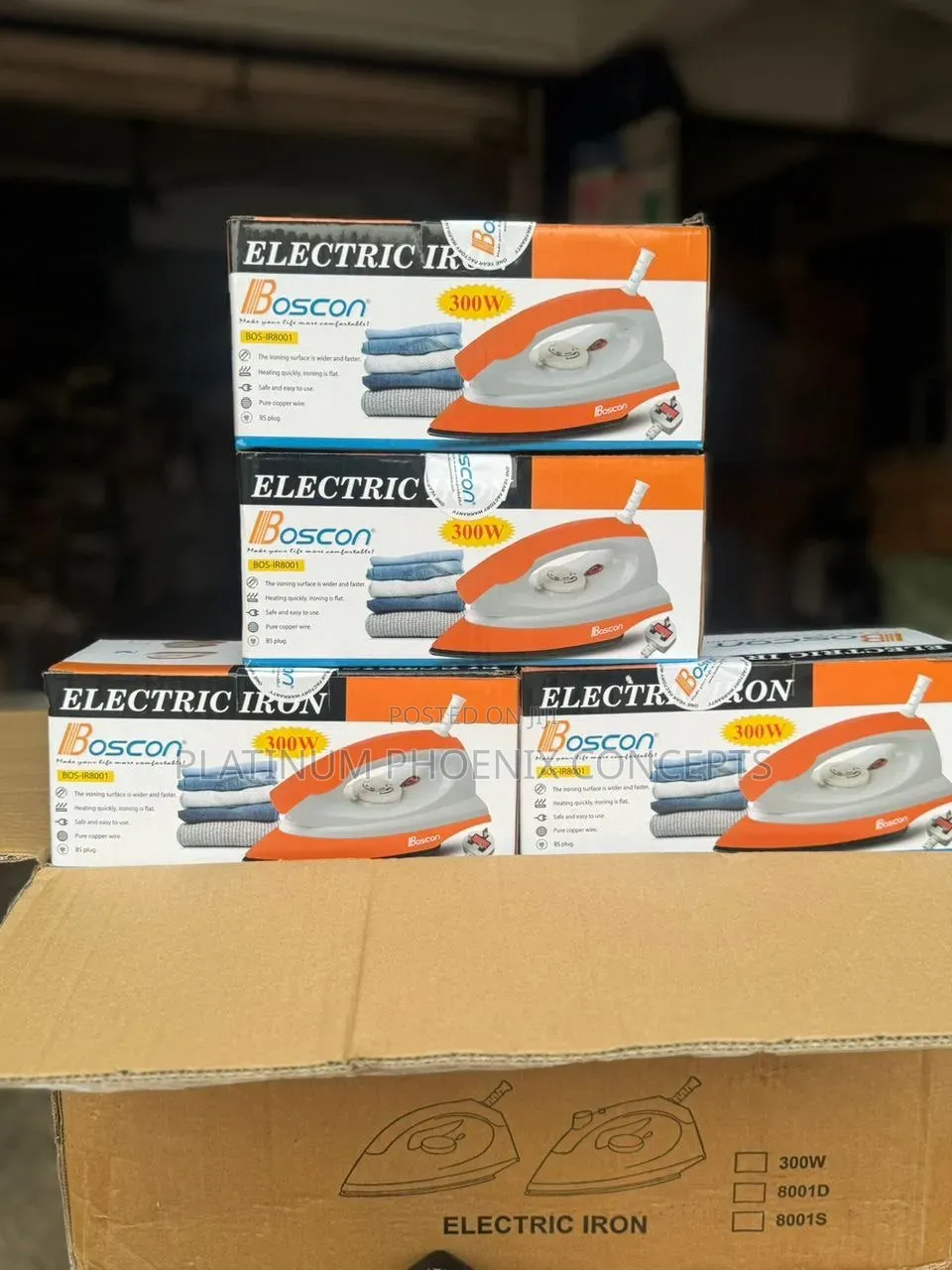 Boscon Solar Inverter Iron(300WATTS)
