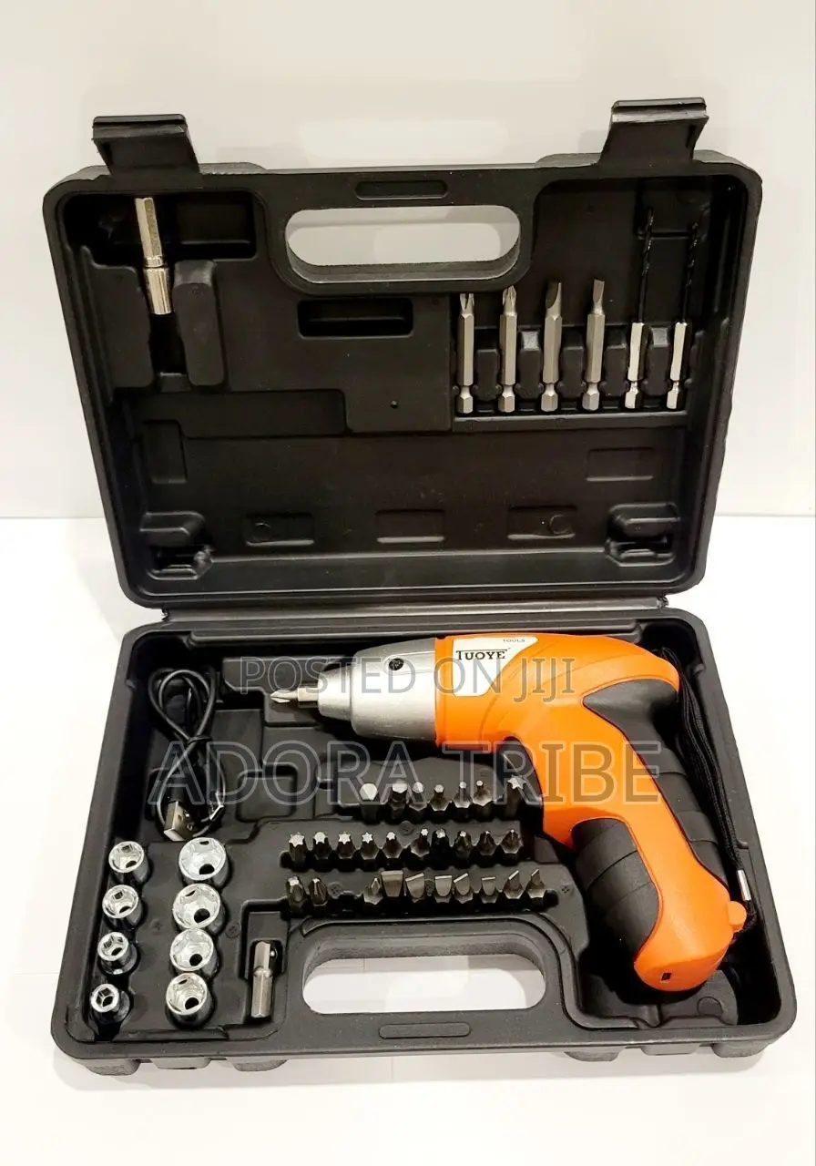 Cordless Screwdriver Drill Set