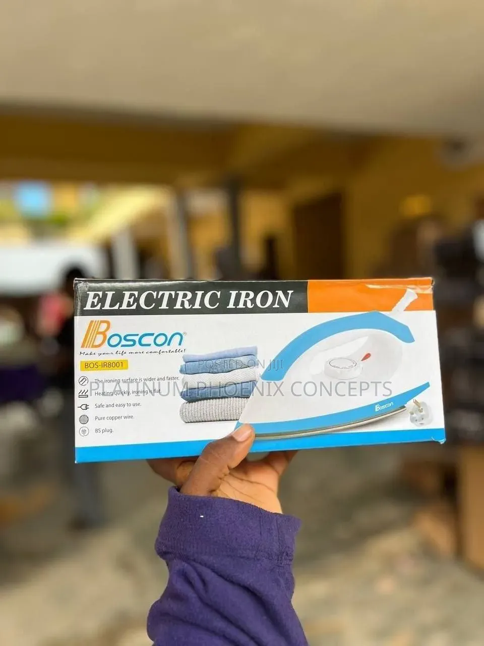 Boscon Dry Iron (1000watts)