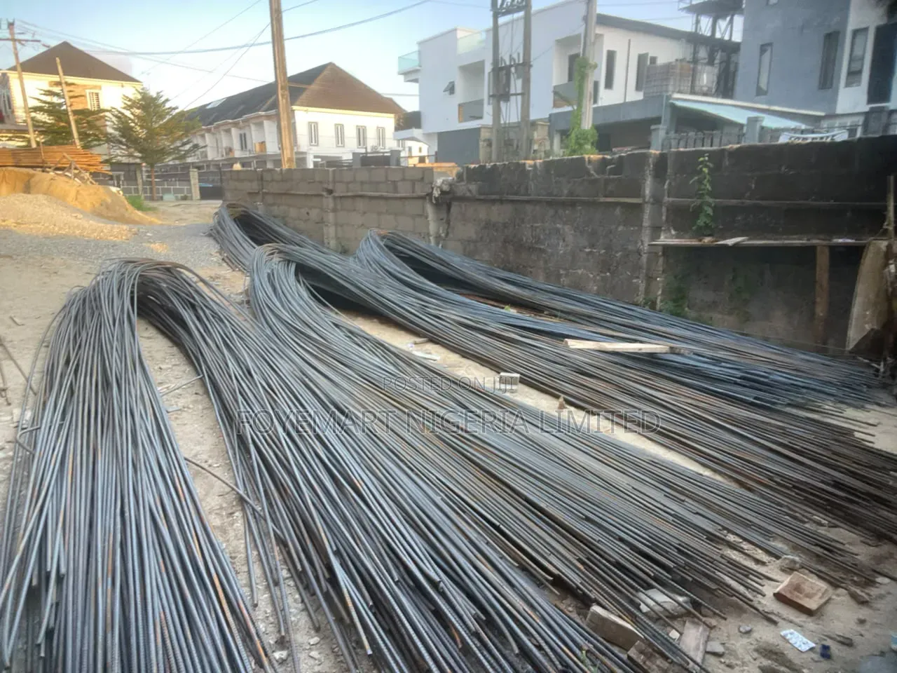 Iron Rods Standard Tmt, Non Rust, to Avoid Building Collapse