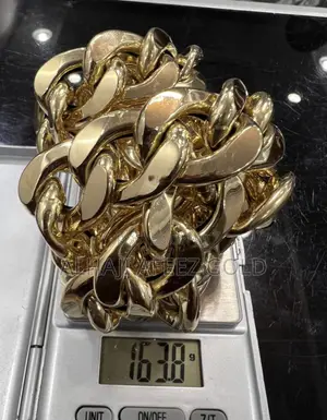 Pure Gold 750 Italy Gold 18karat Cuban Neck Chains