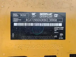 CAT 966H Wheel Loader 2021