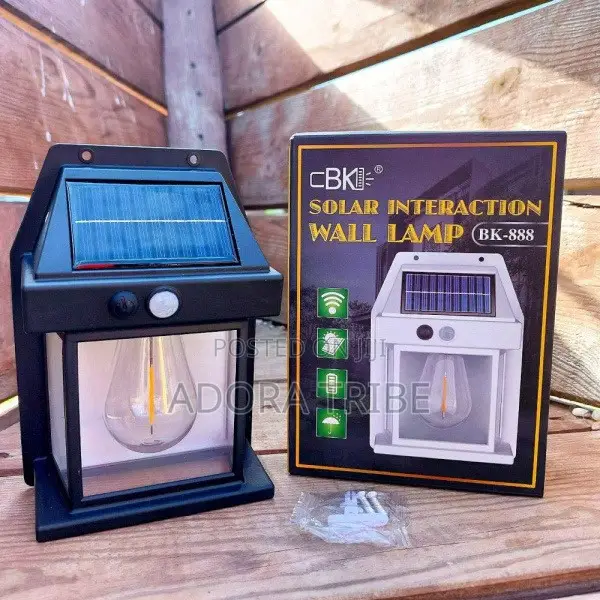 Sensor Solar Lamp