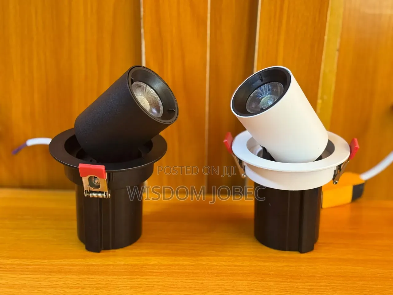 Adjustable Recessed COB LED Cylindrical Downlights