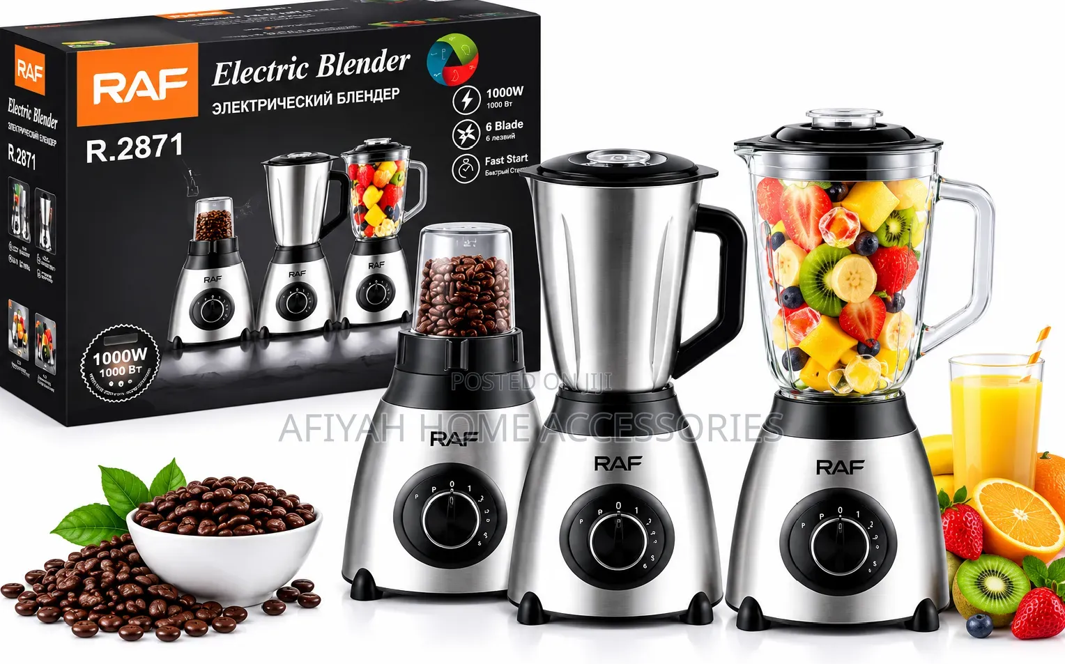 RAF 3 in 1 Blenders