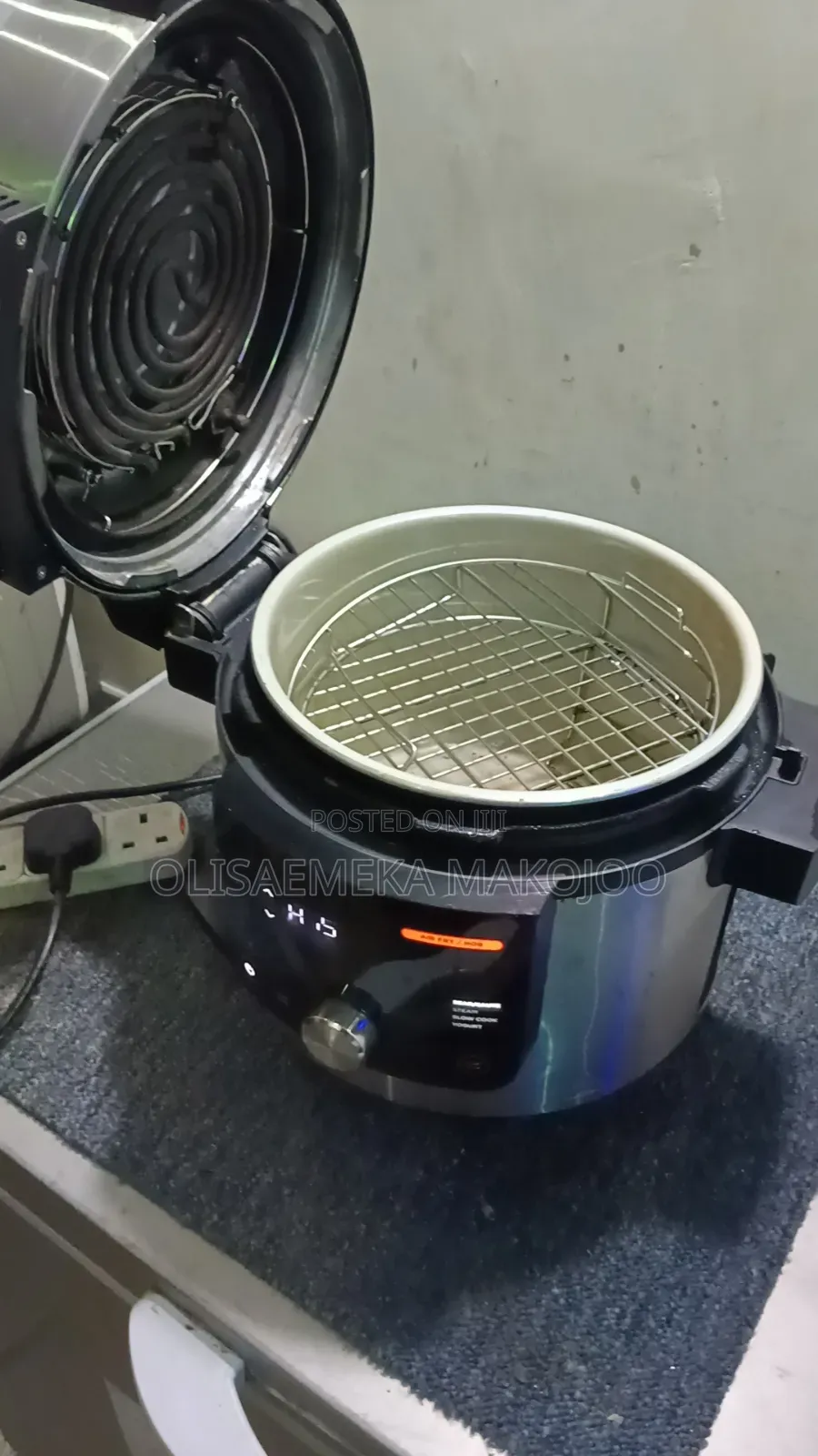 Multi Purpose Electric Pressure Cooker/Air Fryer/Steamer