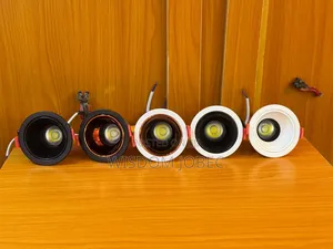 Line-Up of Recessed COB (Chip on Board) LED Ceiling Spotlights