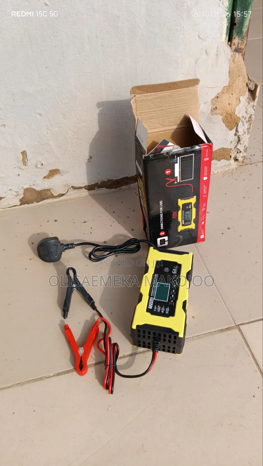 Battery Charge Adapter 12v( From 4ah- 100ah)