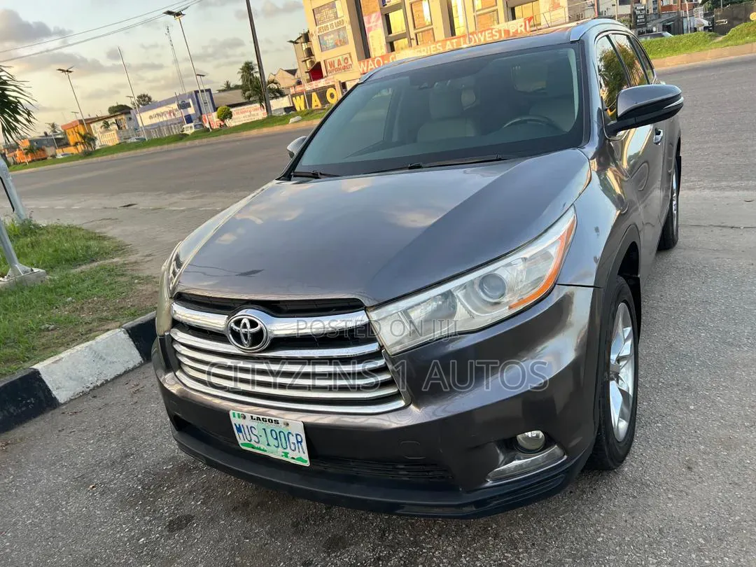Toyota Highlander 2014 Gray