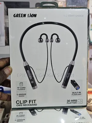 Green Lion Clip Fit OWS Neckband Earphone