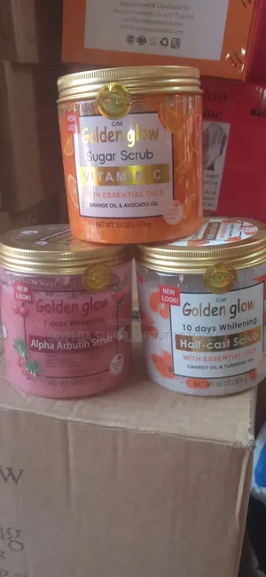 Golden Glow Scrub