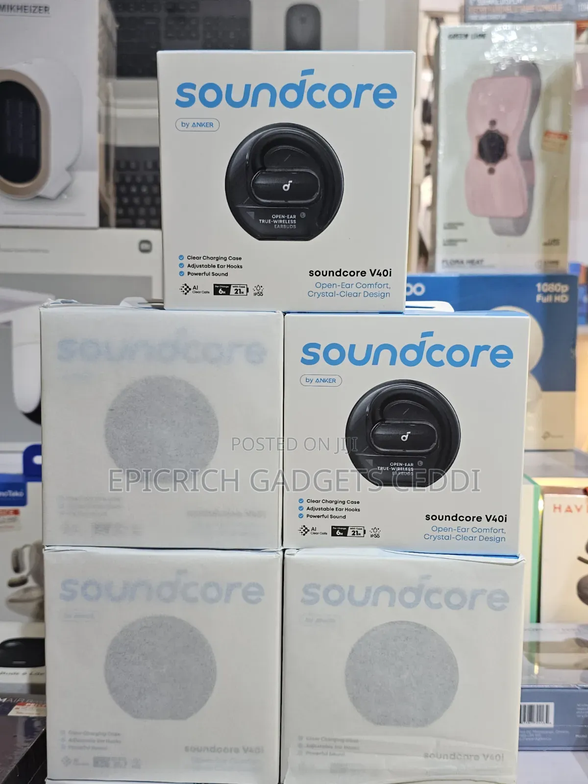 Anker Soundcore V40i Open Ear True Wireless Earbuds
