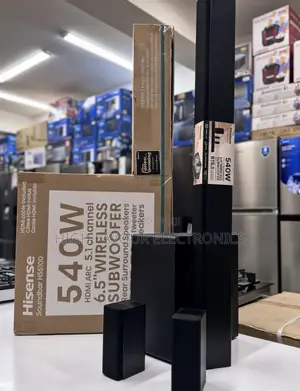 Hisense Soundbar 540 Watts With Two Extra Speakers