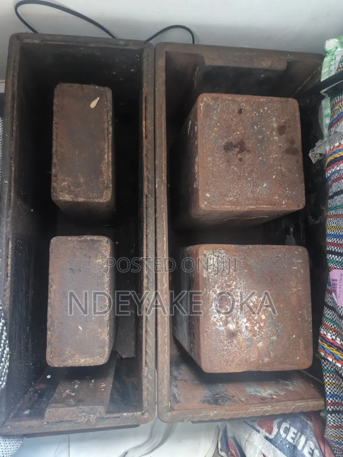 9 Inches Cement Block Mould