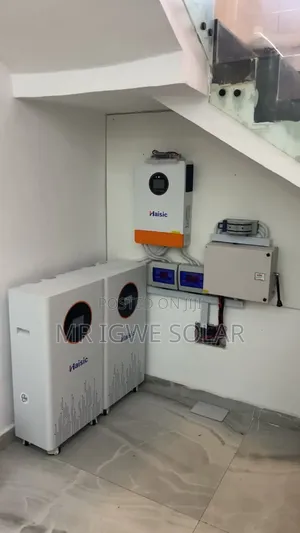 15kva Haisic and 2 Pics of 18.5kwh Lithium Iron Battery