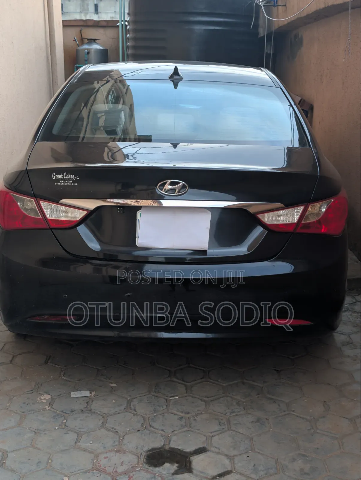 Hyundai Sonata 2011 Black
