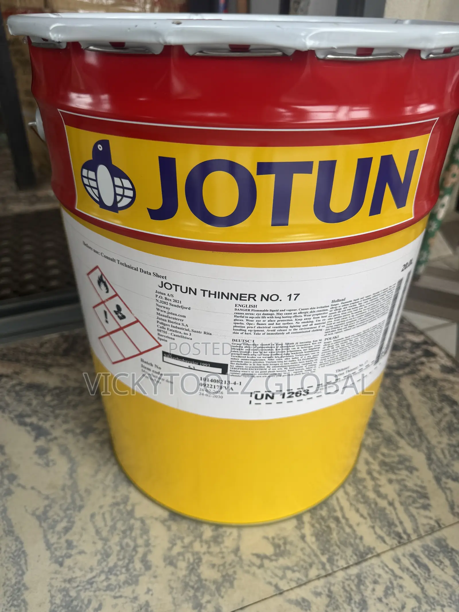 Jotun No 17 Thinner