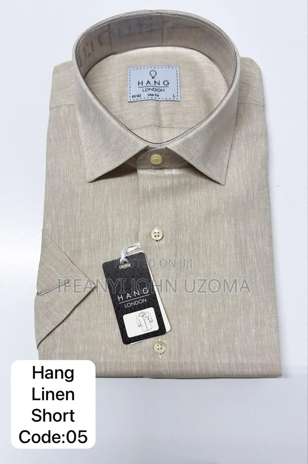 Hang Linen Shortsleeve Shirt