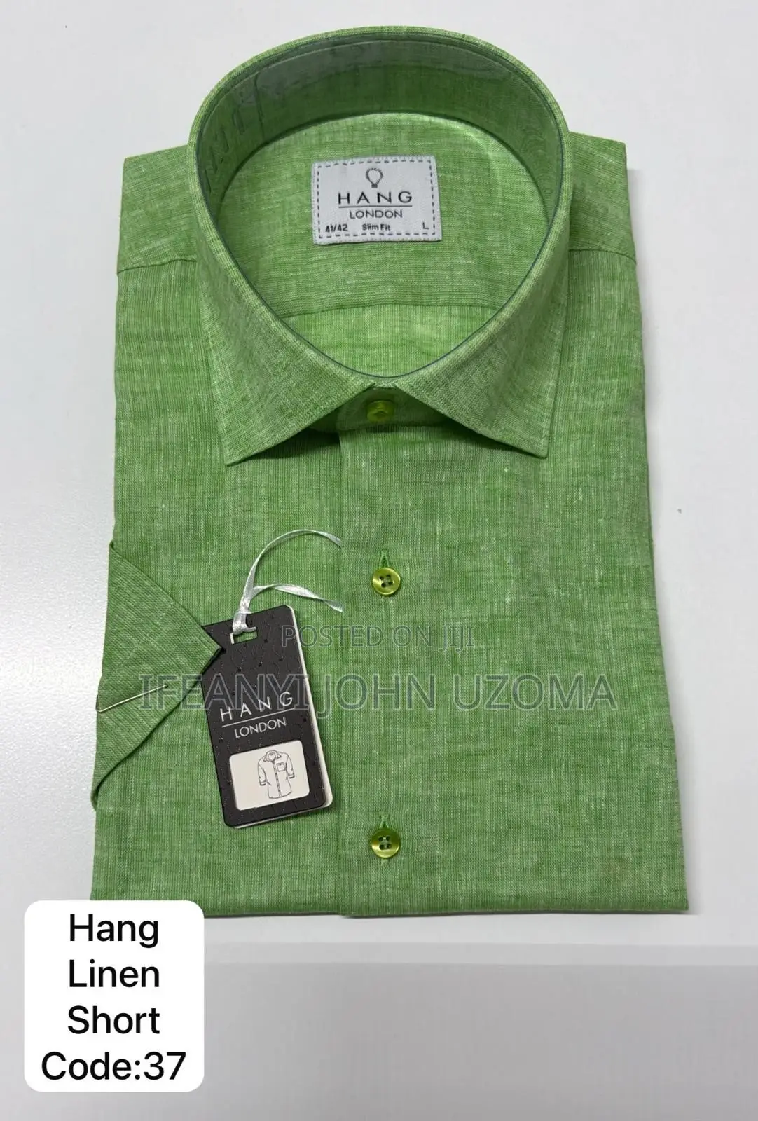 Hang Linen Shortsleeve Shirt