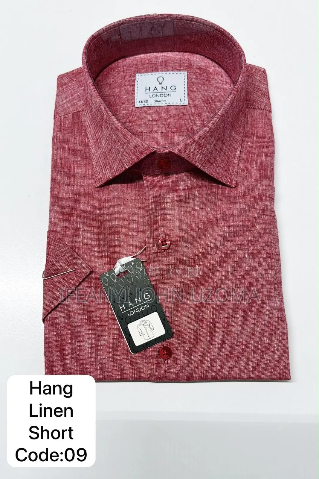 Hang Linen Shortsleeve Shirt