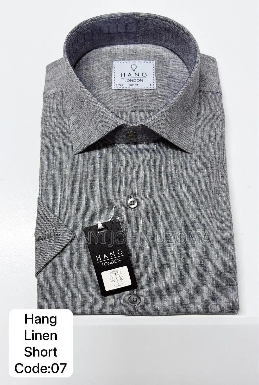 Hang Linen Shortsleeve Shirt