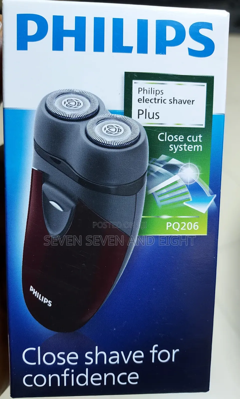 Philips Men Shaver 2 Head Close Cut Pq206/18.