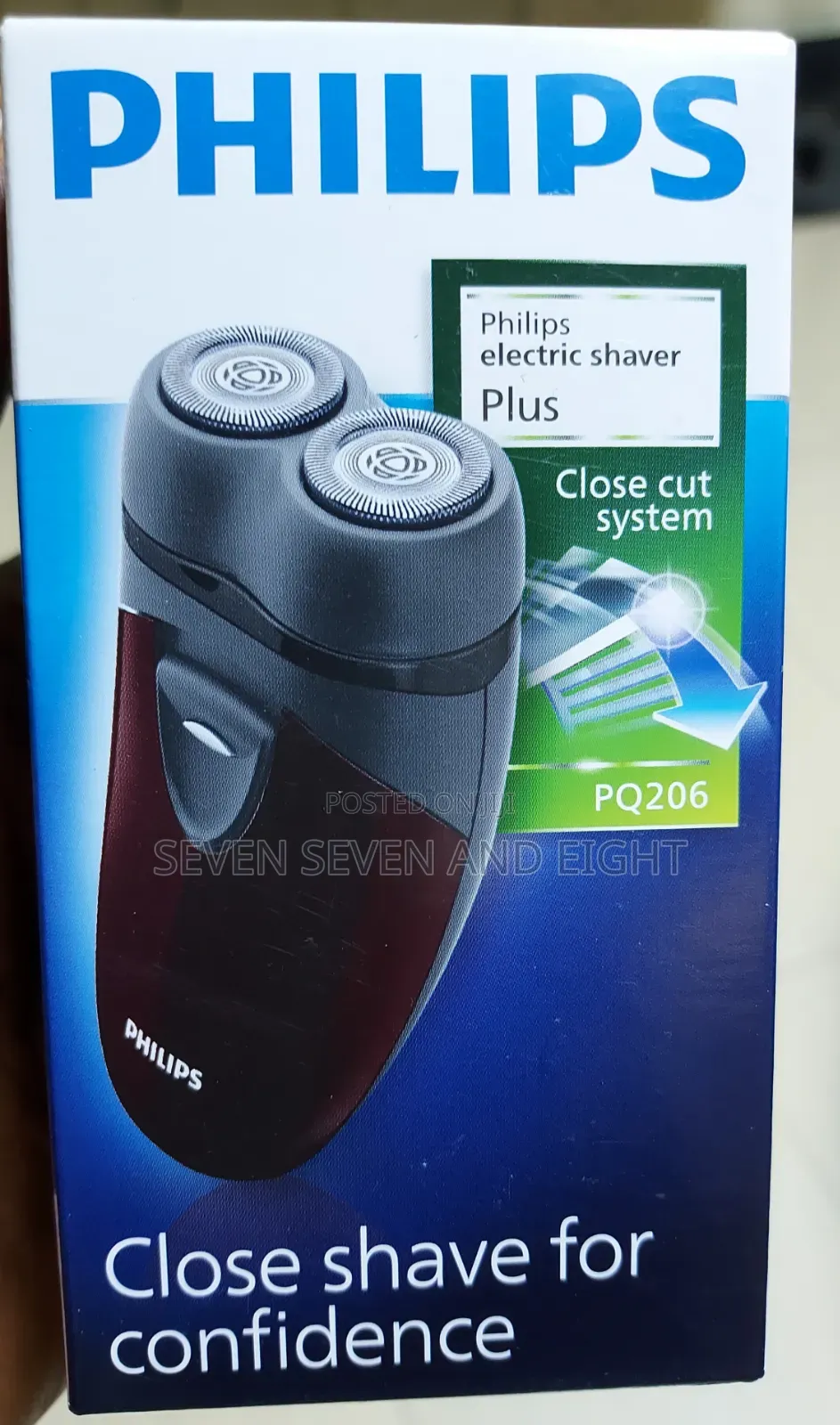 Philips Men Shaver 2 Head Close Cut Pq206/18.