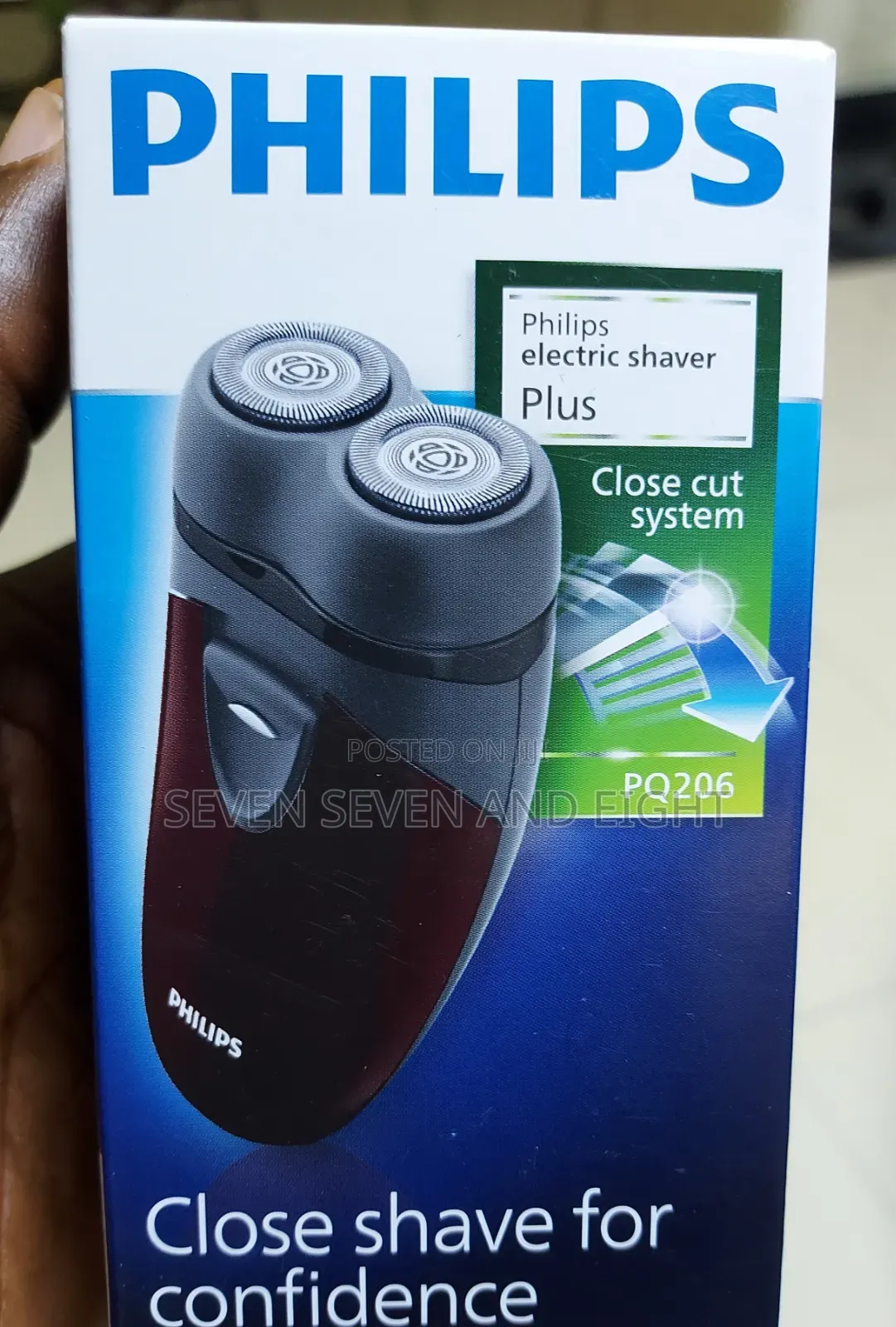 Philips Men Shaver 2 Head Close Cut Pq206/18.