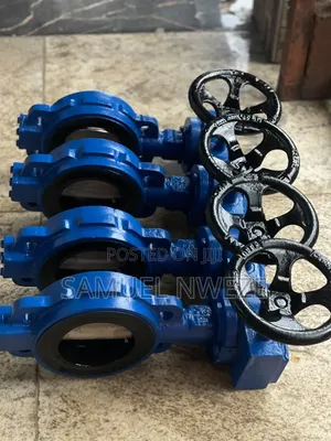 4" Butterfly Valves With Black Handwheels All Sizes Available