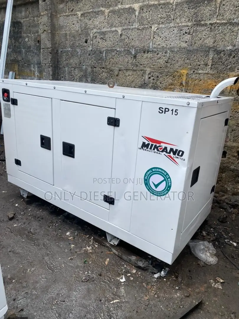 15 Kva Mikano Soundproof Generator