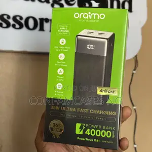Oraimo PowerNova Q41 40000mAh 35W Fast Charging Power Bank