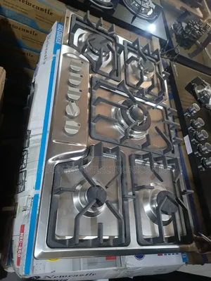 Stainless Steel Gas Cooker 5 Burners