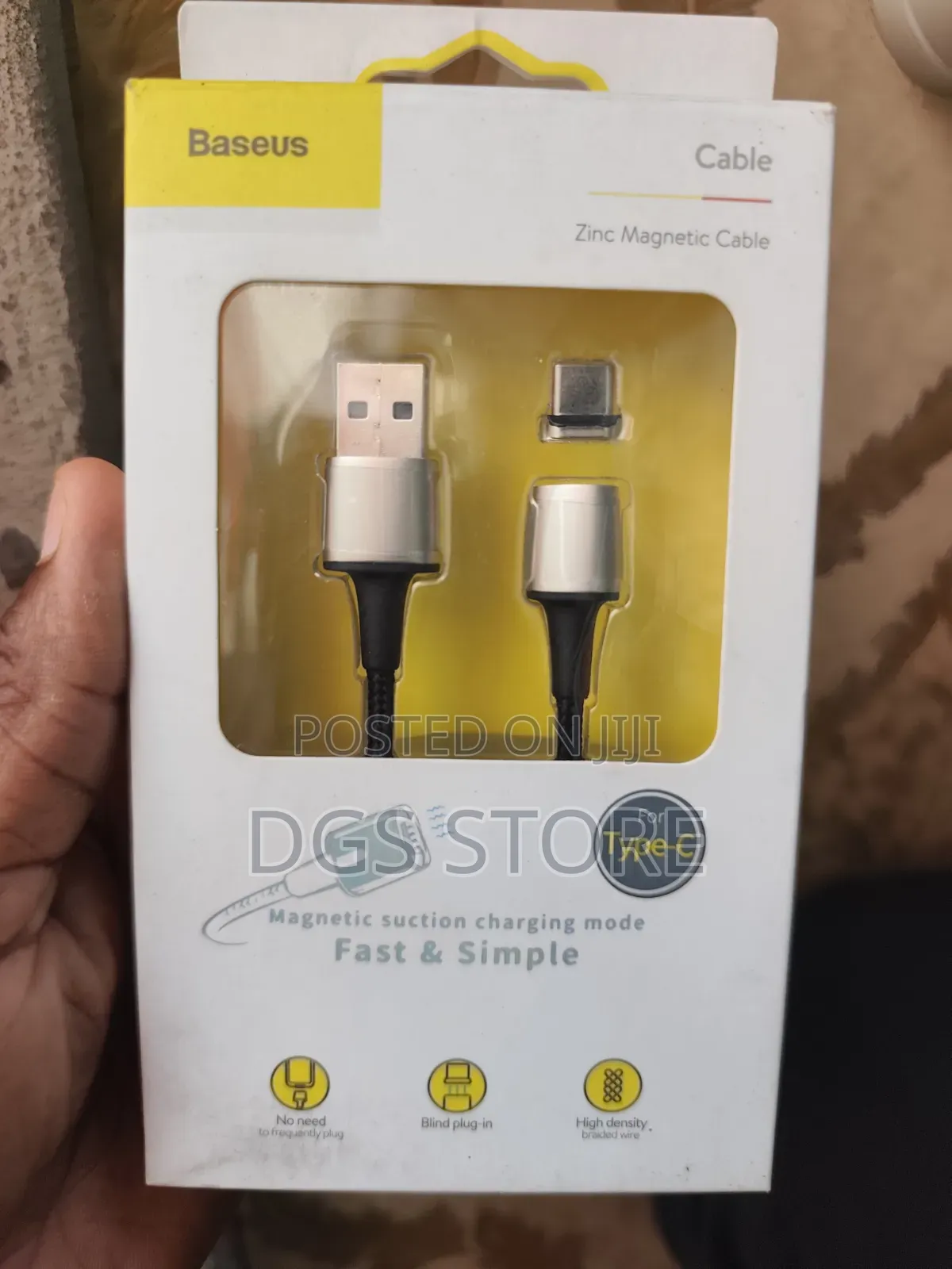 Baseus Zinc Magnetic Cable iPhone+Type C Cable