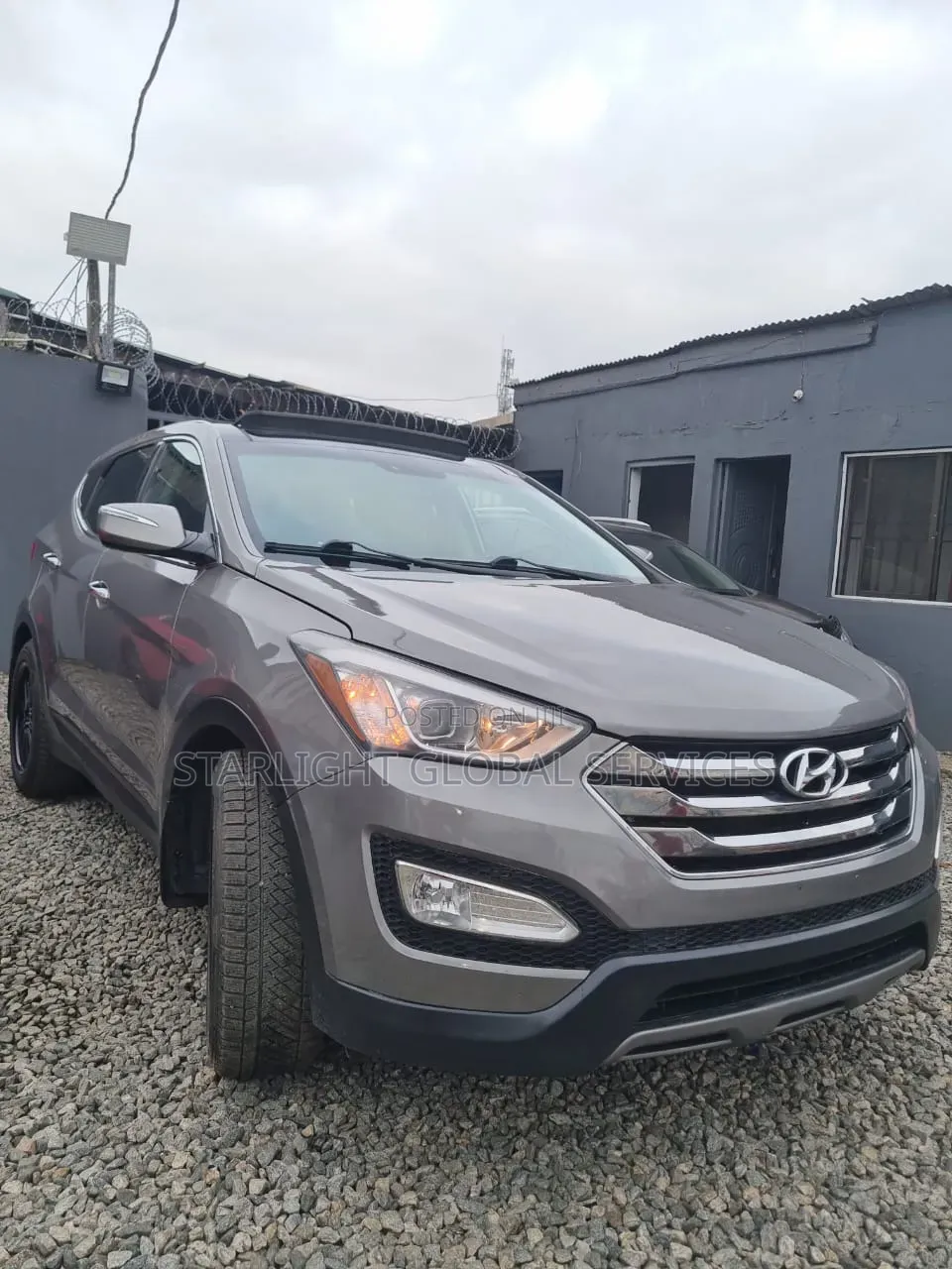 Hyundai Santa Fe 2014 Gray
