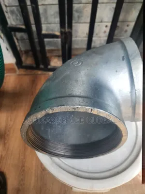 6" Hot Deep Galvanized Elbow 90 Degrees